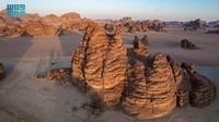 Foto-foto yang diabadikan Saudi Press Agency ini memberikan pandangan sekilas tentang keajaiban dan kemegahan wilayah Tabuk saat ini. Foto: Saudi Press Agency