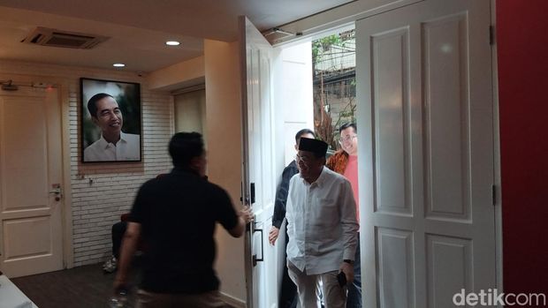 Ridwan Kamil-Suswono. (Maulana Ilhami Fawdi/detikcom)