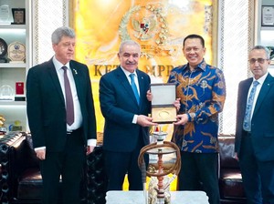 Terima Mohammad Shtayyeh, Bamsoet: RI Tegas Dukung Palestina Merdeka