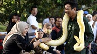 Tempat ini menjadi sarana edukasi saat liburan akhir pekan. 