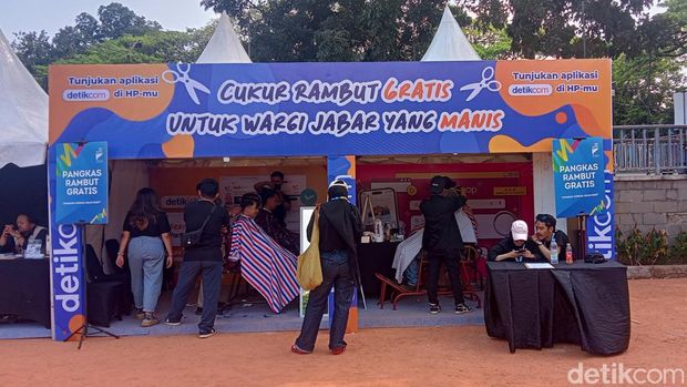 Fasilitas di West Java Festival 2024.