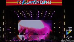Aksi Memukau Tiara Andini di WJF 2024