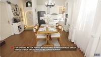 Tak heran kalau Natalie memiliki rumah yang cantik. Bagian dapurnya yang mungil ini juga hasil desainnya sendiri. Foto: YouTube TRANS7 OFFICIAL