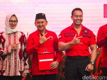 Didukung PDIP di Pilgub, Airin-Ade dan Andika-Hendi Salam Metal