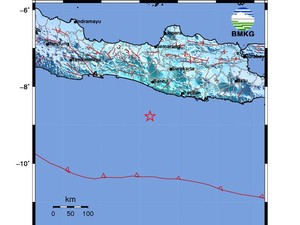 Gempa Yogya M 5,8 Dirasakan dari Malang sampai Tasikmalaya