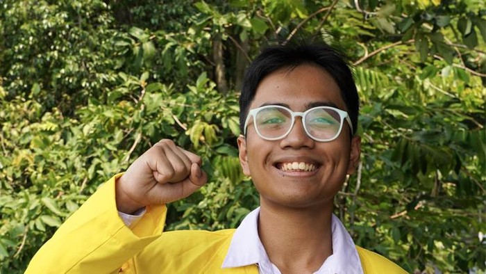 Haryo, mahasiswa baru FK UI yang lolos lewat jalur SNBP