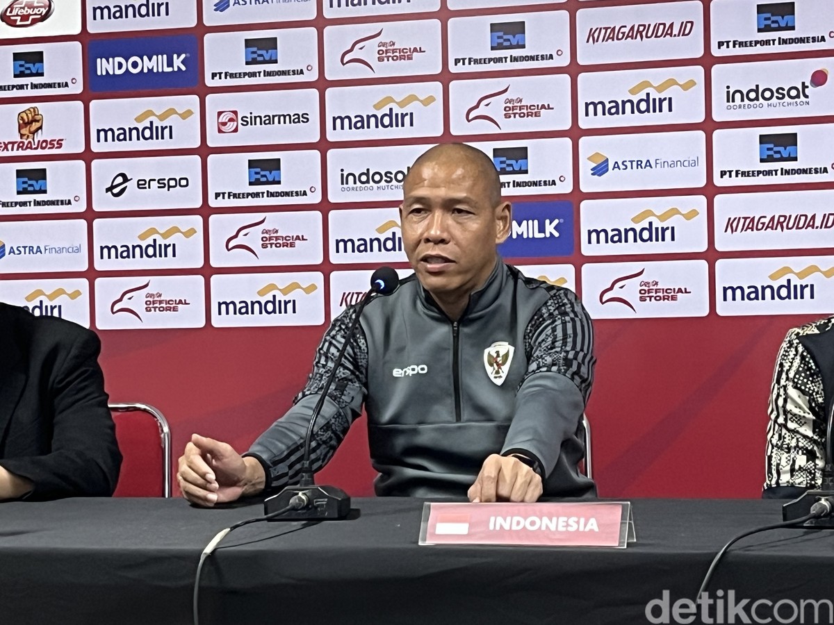 Head Coach Timnas Indonesia U17, Nova Arianto  (Mahendra/detikBali)