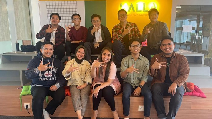Kalla Mangement Trainee 2022 yang telah mengikuti sejumlah tahapan seleksi dan proses genba di berbagai unit bisnis KALLA. Program ini kembali dibuka selama 13-30 Agustus 2024.