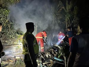 Rosiah Ketiduran Saat Masak Bubur, Bangun-bangun Dapur Ludes Terbakar
