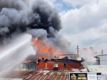 Update Kebakaran di Pelabuhan Paotere Makassar, 17 Rumah Hangus Terbakar