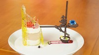 Dibuat dengan karya seni yang tinggi, dessert dari Fortress Resort and Spa di Galle, Sri Lanka dijual mahal. Untuk mencicipinya harus bersedia membayar Rp 224 juta. Foto: Luxhabitat