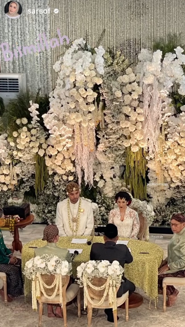 Nadine Kaiser, putri dari mantan Menteri Kelautan dan Perikanan Susi Pudjiastuti, baru saja melangsungkan. Pernikahan tersebut digelar di Pangandara pada Minggu (25/8/2024). Foto: dok. Instagram