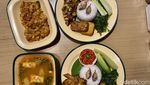 Gading Marten Jualan Nasi Tempong Lauk Ayam Goreng dan Oseng Cumi Pete