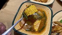 Sambal Tempong Nyo ini lokasinya ada di Jalan Laksamana Yos Sudarso Blok SEB, tepatnya di Ruko Soho Ebony Island. Pembayaran hanya bisa non tunai. Foto: detikcom/Riska Fitria