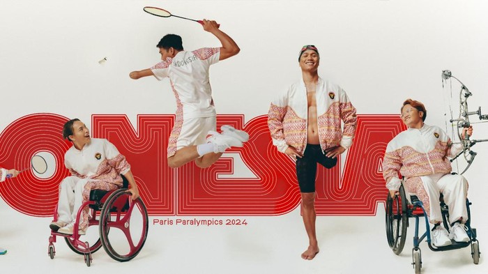 paralimpiade 2024 paris, Ikat Indonesia by Didiet Maulana