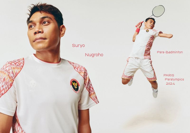 paralimpiade 2024 paris, Ikat Indonesia by Didiet Maulana