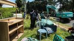 Pedagang di Puncak Histeris Lihat Kiosnya Dibongkar