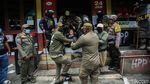 Pedagang di Puncak Histeris Lihat Kiosnya Dibongkar