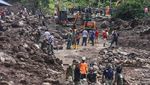 Melihat Pencarian Korban Banjir Bandang di Kelurahan Rua Ternate