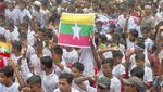 Pengungsi Rohingya Peringati 7 Tahun Genosida