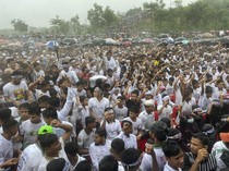 Pengungsi Rohingya Peringati 7 Tahun Genosida