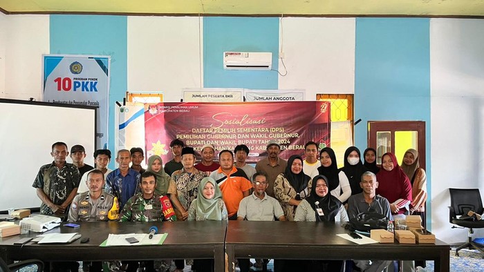 Polsek Sambaliung Kawal Sosialisasi DPS