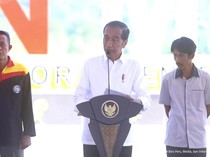 Jokowi  Resmikan Bendungan Margatiga Lampung, Telan Anggaran Rp 846 M