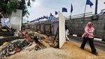 Proyek Perbaikan Utilitas dan Trotoar di Pancoran Terus Dikebut