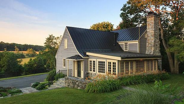 Home overlooking the country, Virginia, USA