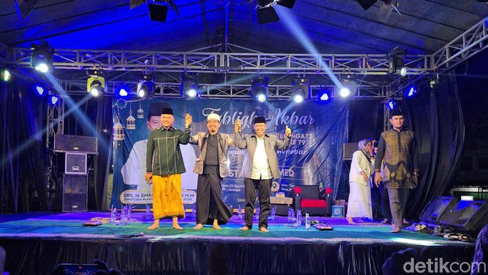 Tabligh Akbar bersama Ustadz Solmed di Alun-alun Talaga Majalengka.