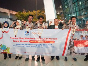 Tim Indonesia Juara Umum di Olimpiade Geografi Internasional iGeo 2024!