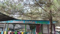 Bagian depan Pantai Mliwis