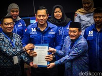 AHY Serahkan Rekom Pilgub ke RK, Dedi Mulyadi, dan Ahmad Luthfi