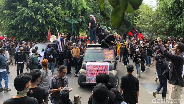 Massa Jogja Serukan Kembali Turun ke Jalan, Ini Tuntutan Mereka