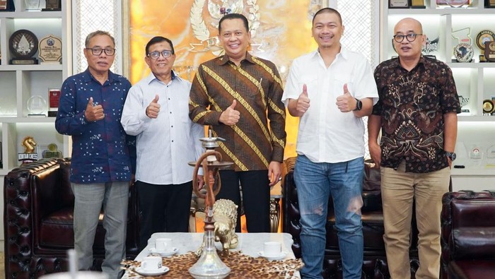 Bamsoet terima kunjungan Ketua Umum dan Pengurus PWI