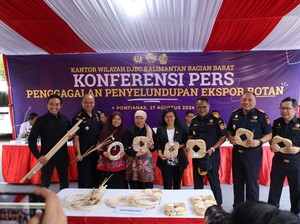 Bea Cukai Bongkar Penyelundupan 50,3 Ton Rotan Ilegal, Modus Dokumen Palsu