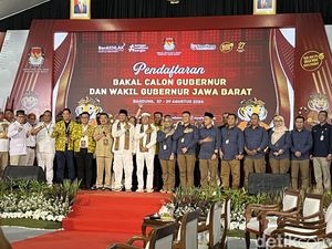 Dedi-Erwan Daftar ke KPUD Jabar, Singgung Didukung Para Mantan