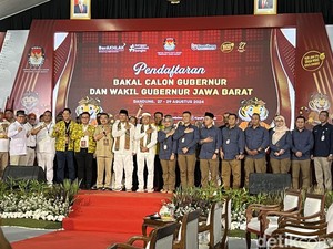 Dedi-Erwan Daftar ke KPUD Jabar, Singgung Didukung Para Mantan