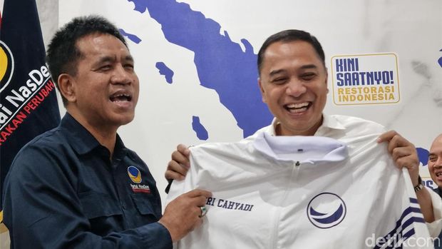 Eri-Armuji terima rekomendasi dari NasDem.