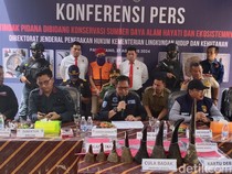 Gakkum LHK Sumsel Tangkap Penjual Cula Badak-Pipa Gading Gajah