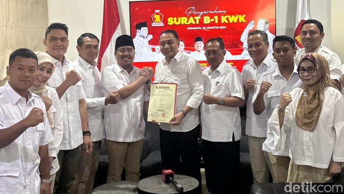 Gerindra usung Eri-Armuji di Pilwali Surabaya