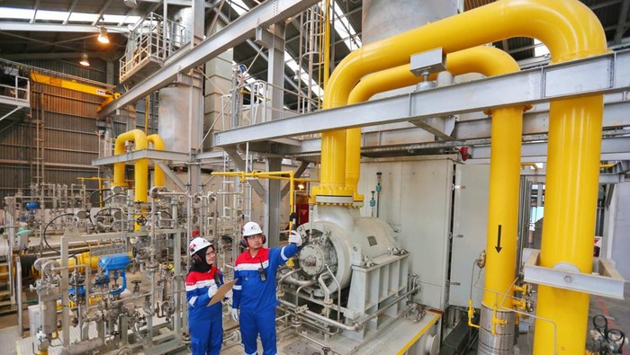 Ilustrasi penyaluran gas PGN