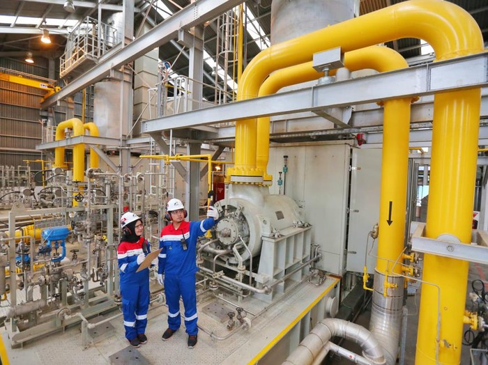 Ilustrasi penyaluran gas PGN