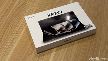 XPad merupakan tablet pertama Infinix yang dirancang untuk mendukung produktivitas mobile. Foto: Adi Fida Rahman/detikINET