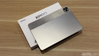 Tersemat RAM 4 GB dan memori internal hingga 256 GB. Baterainya berkapasitas 7.000 mAh. Foto: Adi Fida Rahman/detikINET