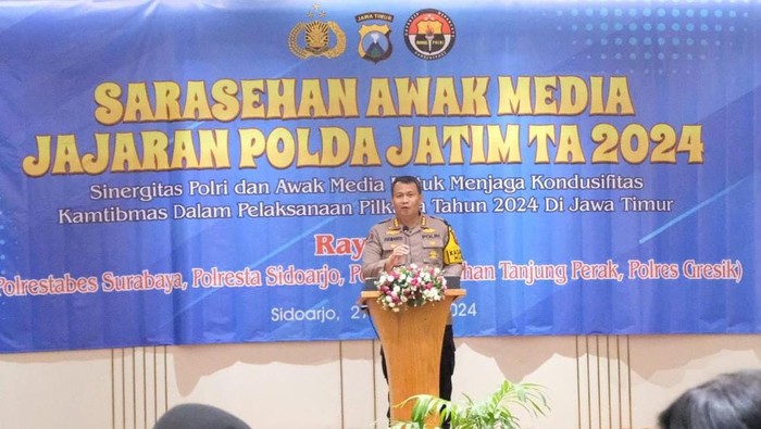 Kabid Humas Polda Jatim Kombers Dirmanto