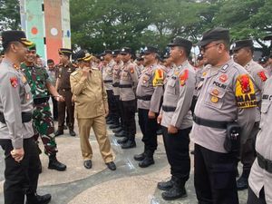 Operasi Mantap Praja Dimulai, Kapolres Inhu Ingatkan Sinergitas-Netralitas