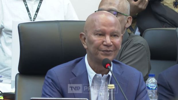Ketua Badan Anggaran DPR RI Said Abdullah dalam rapat kerja dengan Menteri Keuangan, Menteri PPN/Kepala BAPPENAS, Menteri Hukum dan Hak Asasi Manusia dan Gubernur Bank Indonesia. (Tangkapan Layar Youtube TVR Parlemen)