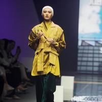 Inilah koleksi terbaru Jenna & kaia X Wardah yang terinspirasi dari kehidupan Wanita mandiri dengan kecerdasannya, berlangsung di Istora Senayan, di acara Muffest 2024, Sabtu [10/8/2024]. Foto: Mohammad Abduh/detikcom.