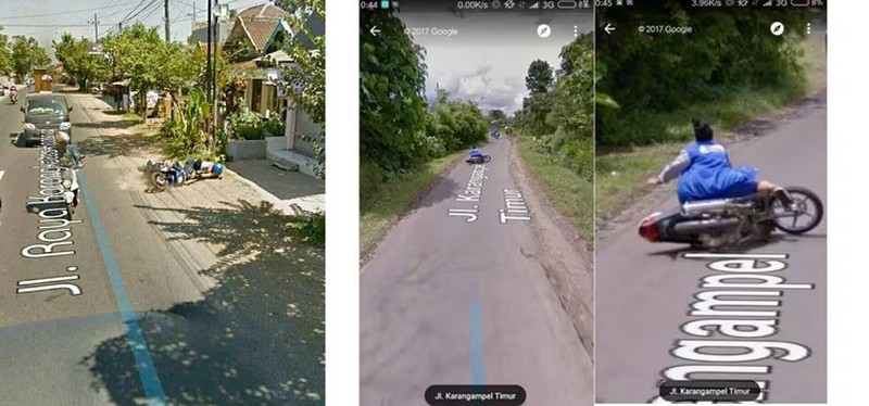 Kumpulan Foto Aneh yang Terekam dari Mobil Google